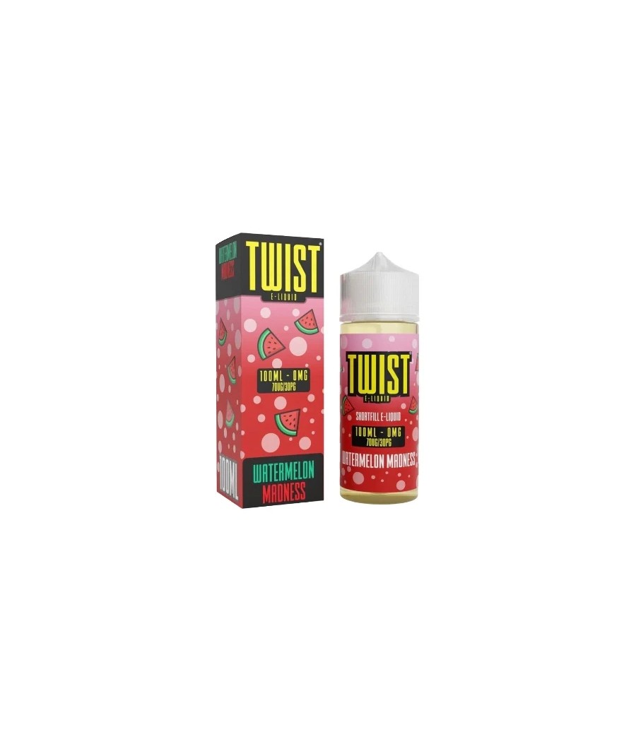 0mg Twist E-liquids 100ml Shortfill (70VP/30PG)
