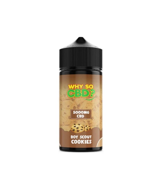 Why So CBD? 5000mg Full Spectrum CBD E-liquid 120ml