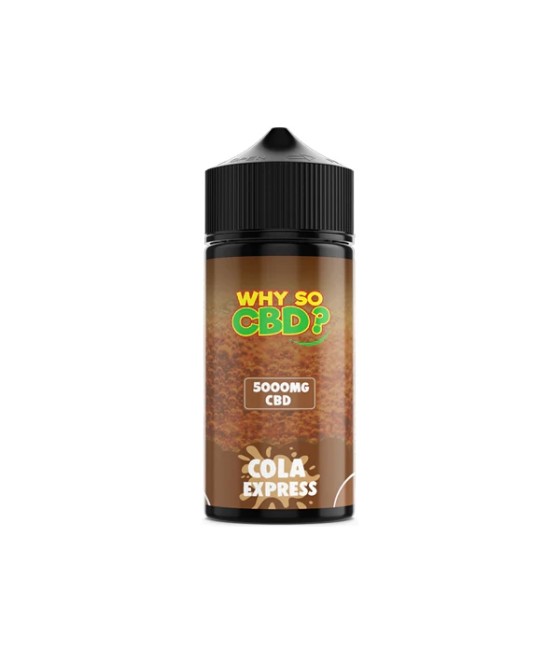 Why So CBD? 5000mg Full Spectrum CBD E-liquid 120ml
