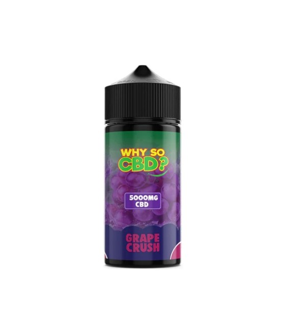 Why So CBD? 5000mg Full Spectrum CBD E-liquid 120ml