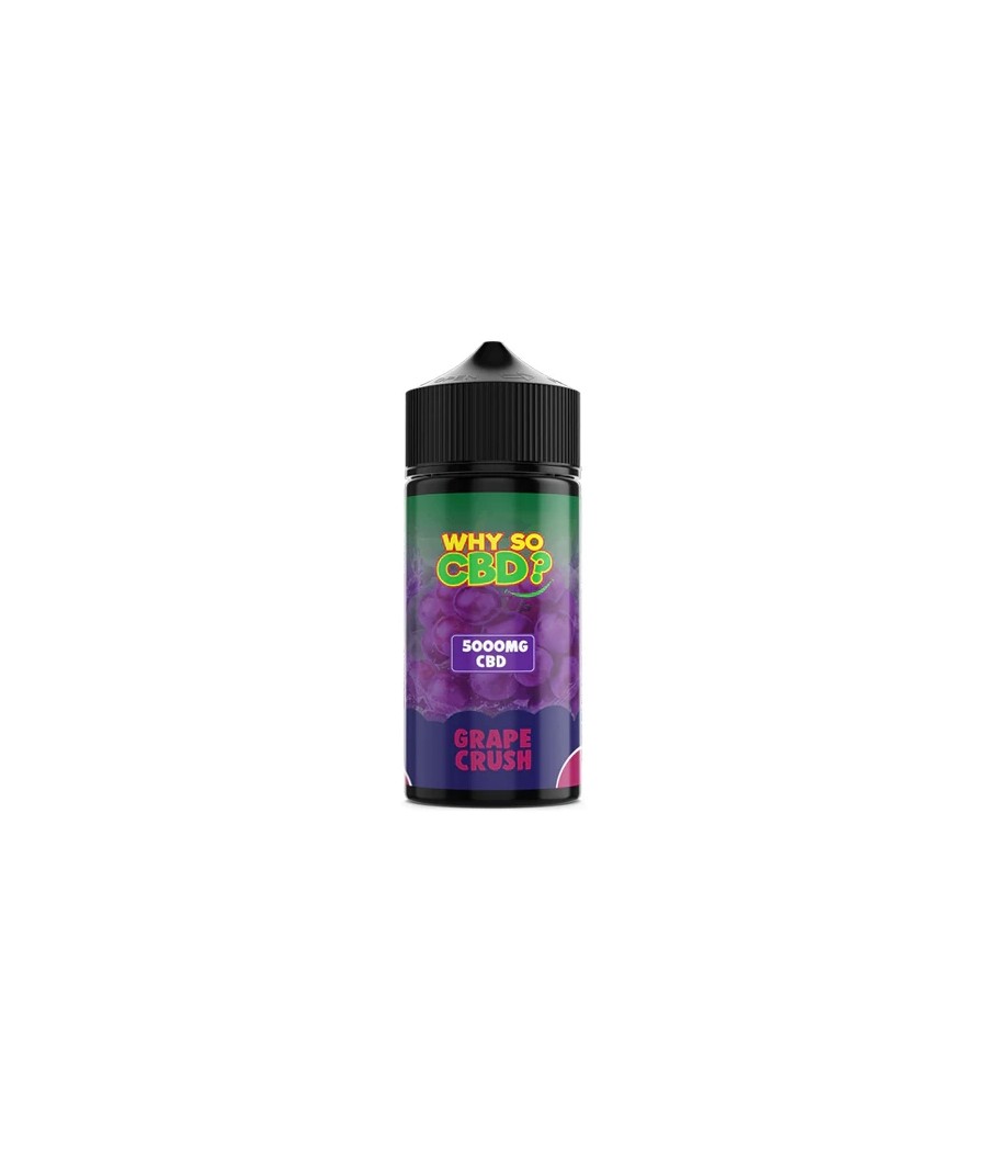 Why So CBD? 5000mg Full Spectrum CBD E-liquid 120ml