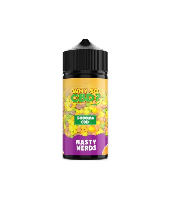 Why So CBD? 5000mg Full Spectrum CBD E-liquid 120ml