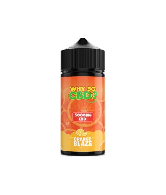 Why So CBD? 5000mg Full Spectrum CBD E-liquid 120ml