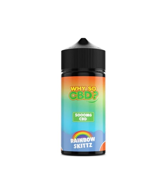 Why So CBD? 5000mg Full Spectrum CBD E-liquid 120ml