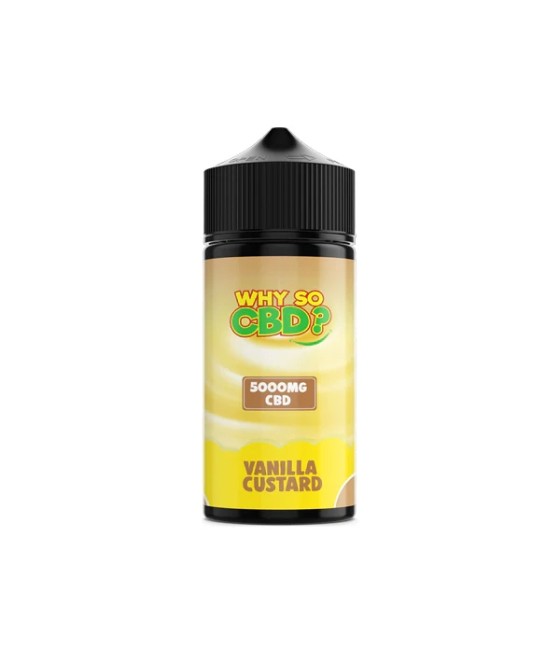 Why So CBD? 5000mg Full Spectrum CBD E-liquid 120ml