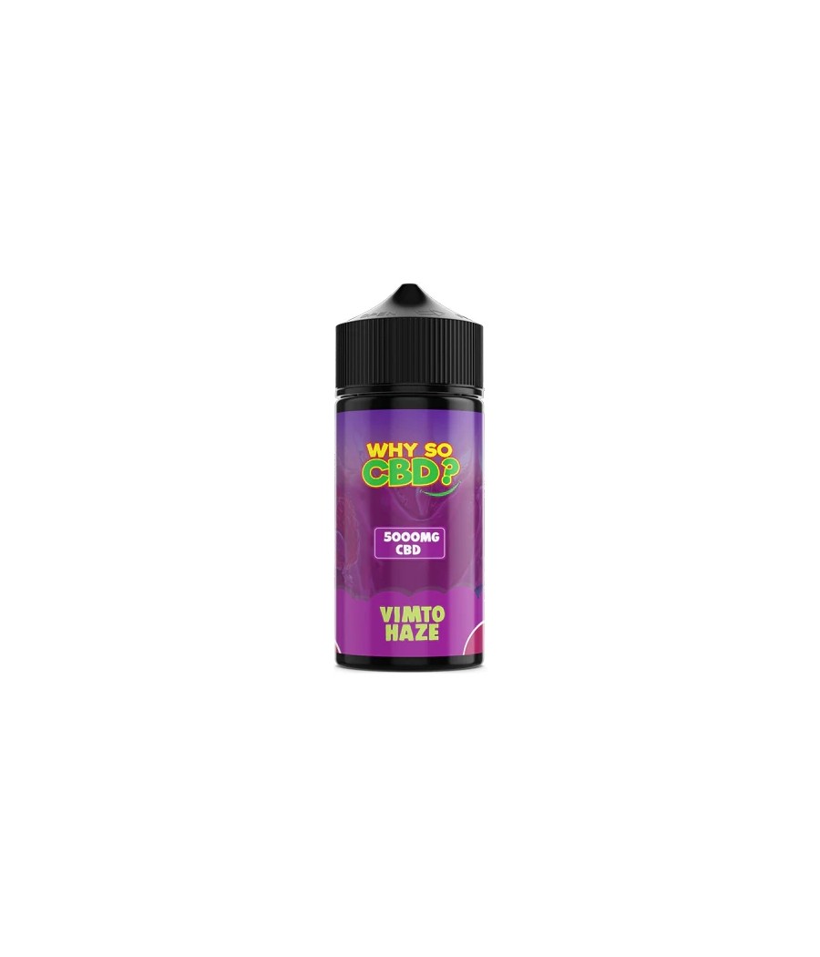 Why So CBD? 5000mg Full Spectrum CBD E-liquid 120ml