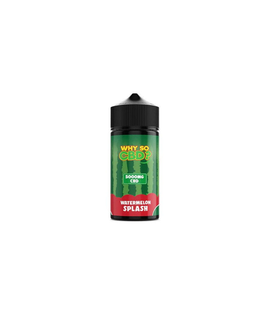 Why So CBD? 5000mg Full Spectrum CBD E-liquid 120ml