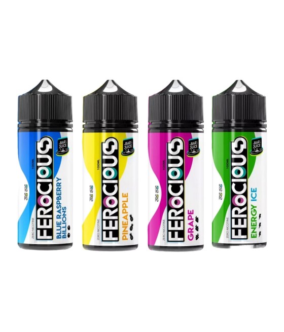 0mg Fantasi Ferocious Bar Juice 100ml Shortfill (50VG/50PG)