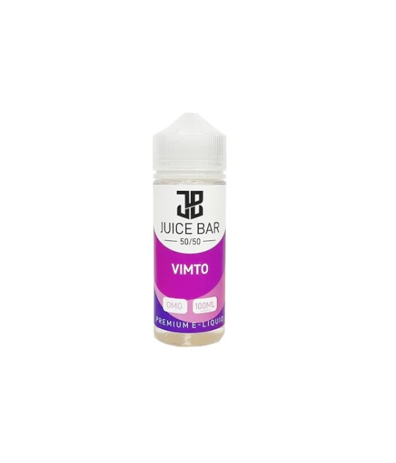 Juice Bar 100ml Shortfill 0mg (50VG/50PG)