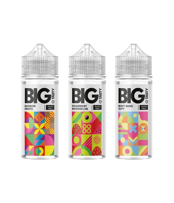 The Big Tasty Candy Rush 100ml Shortfill 0mg (70VG/30PG)