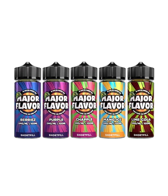 Major Flavor Reloaded 100ml Shortfill 0mg (70VG/30PG)