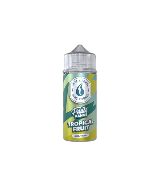 0mg Juice N Power Shortfills 100ml (70VG/30PG)