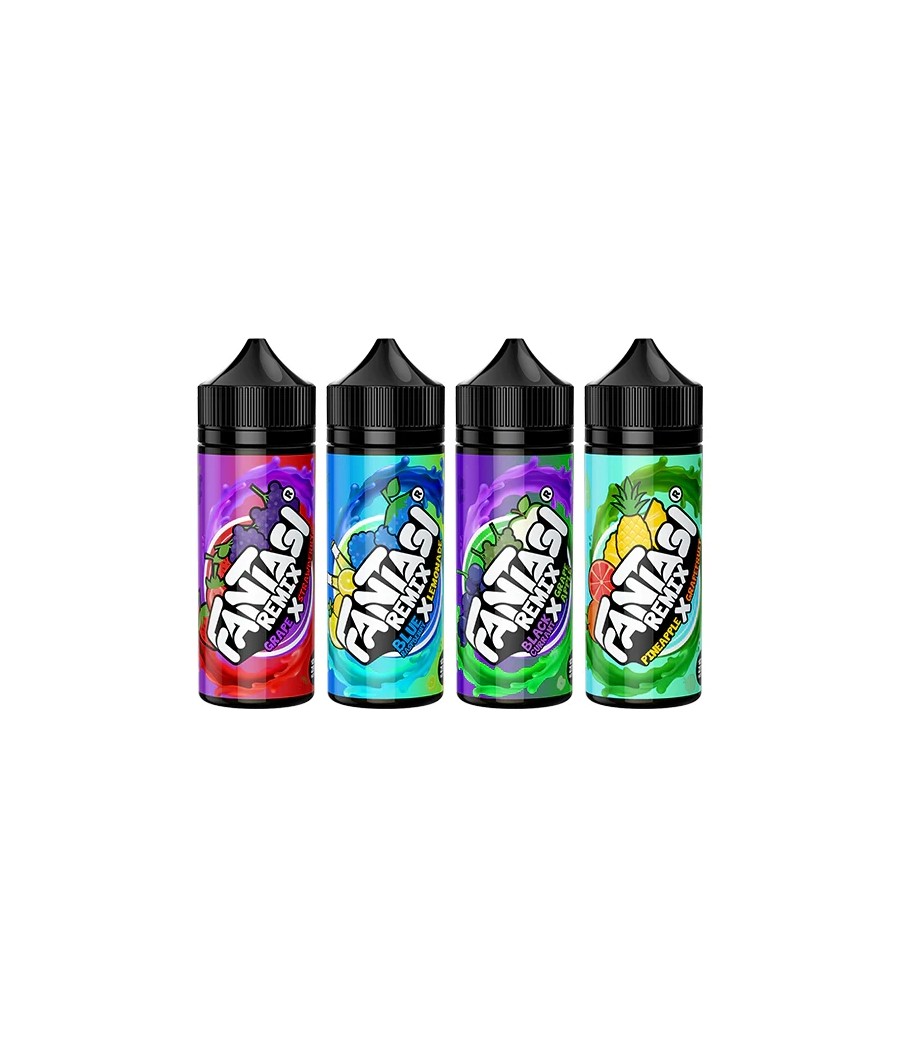 0mg Fantasi Remix 100ml Shortfill E-Liquid (70VG/30PG)