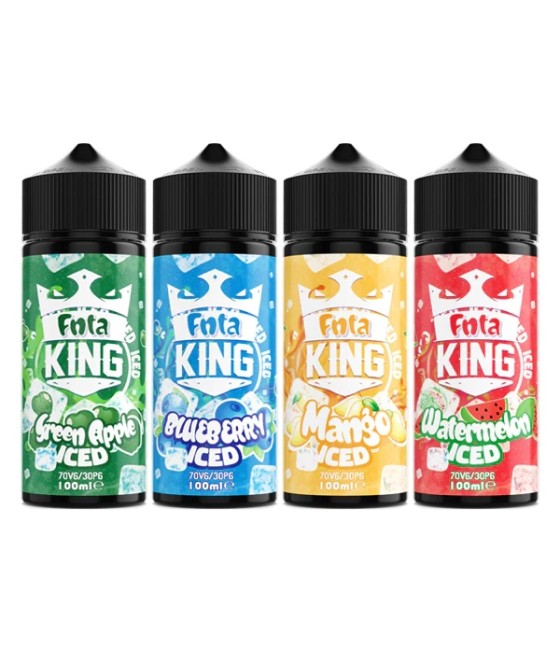 FNTA King Iced 100ml Shortfill 0mg (70VG/30PG)