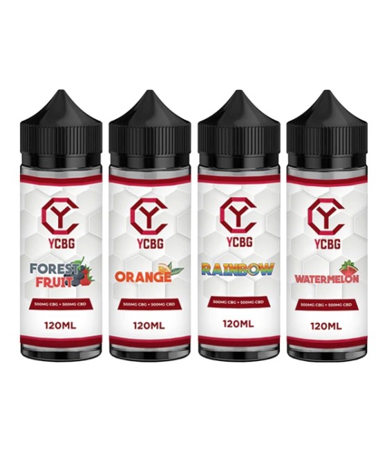 yCBG 500mg CBD + 500mg CBG E-liquid 120ml (BUY 1 GET 1 FREE)