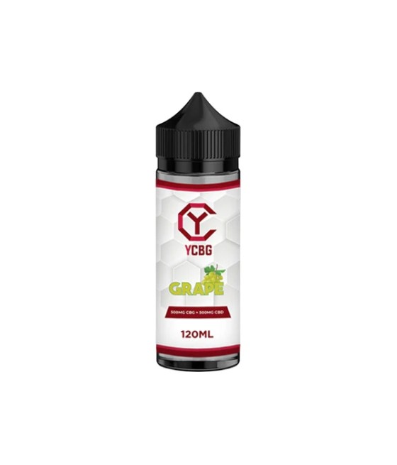 yCBG 500mg CBD + 500mg CBG E-liquid 120ml (BUY 1 GET 1 FREE) yCBG 500mg CBD + 500mg CBG E-liquid 120ml (BUY 1 GET 1 FREE)