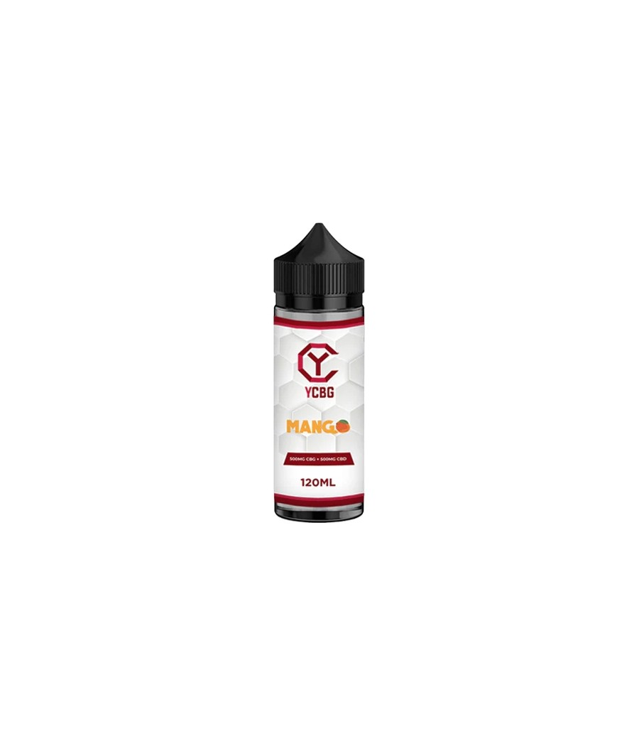 yCBG 500mg CBD + 500mg CBG E-liquid 120ml (BUY 1 GET 1 FREE)