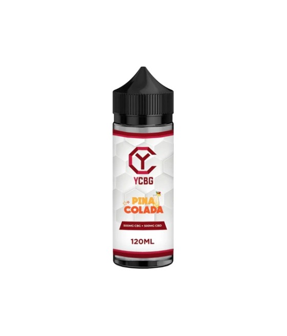 yCBG 500mg CBD + 500mg CBG E-liquid 120ml (BUY 1 GET 1 FREE) yCBG 500mg CBD + 500mg CBG E-liquid 120ml (BUY 1 GET 1 FREE)