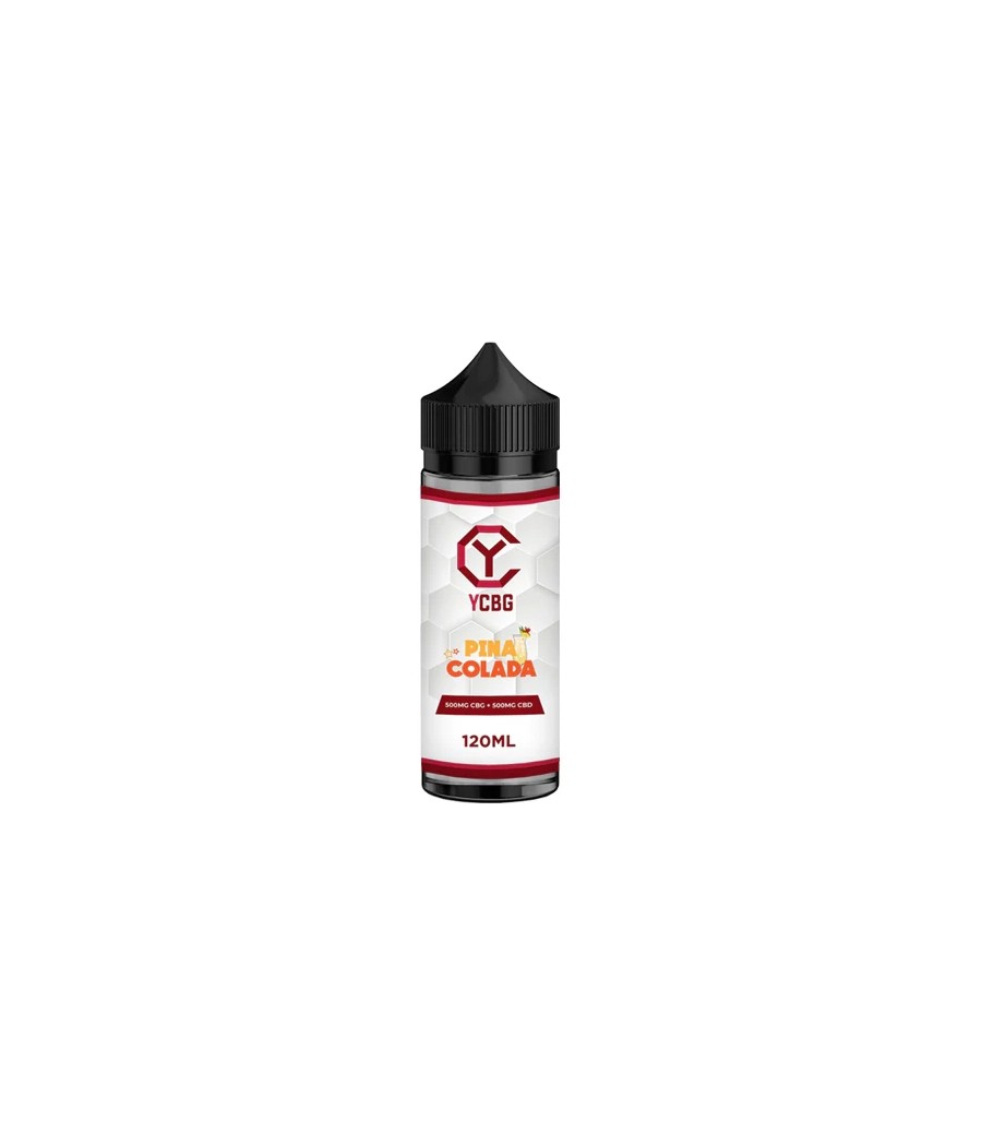 yCBG 500mg CBD + 500mg CBG E-liquid 120ml (BUY 1 GET 1 FREE)