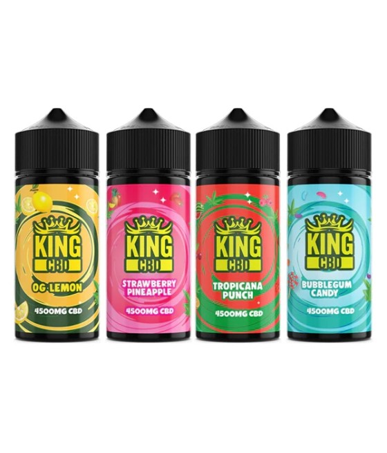 King CBD 4500mg CBD E-liquid 120ml (BUY 1 GET 1 FREE)