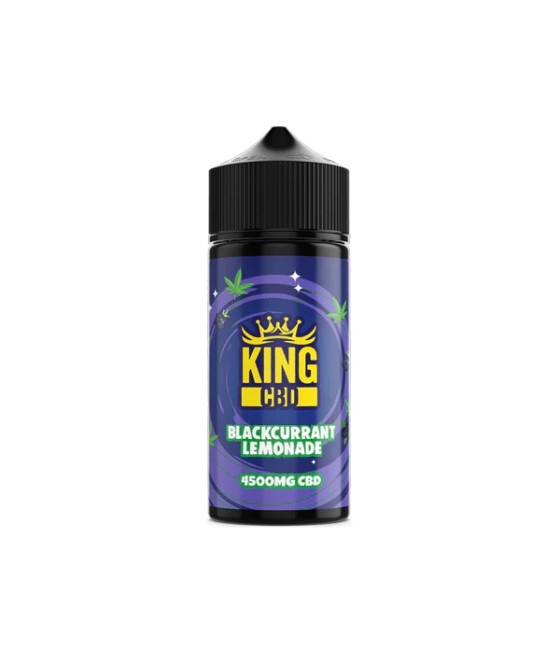 King CBD 4500mg CBD E-liquid 120ml (BUY 1 GET 1 FREE)