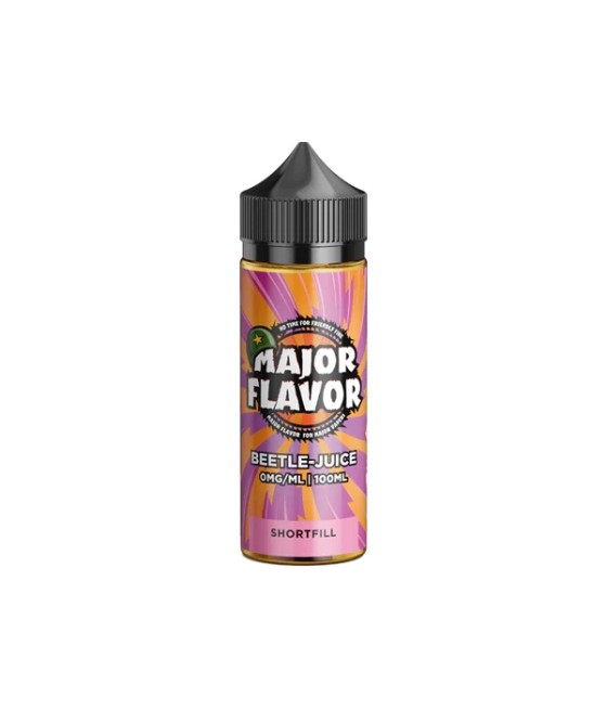 Major Flavor 100ml Shortfill 0mg (70VG/30PG)