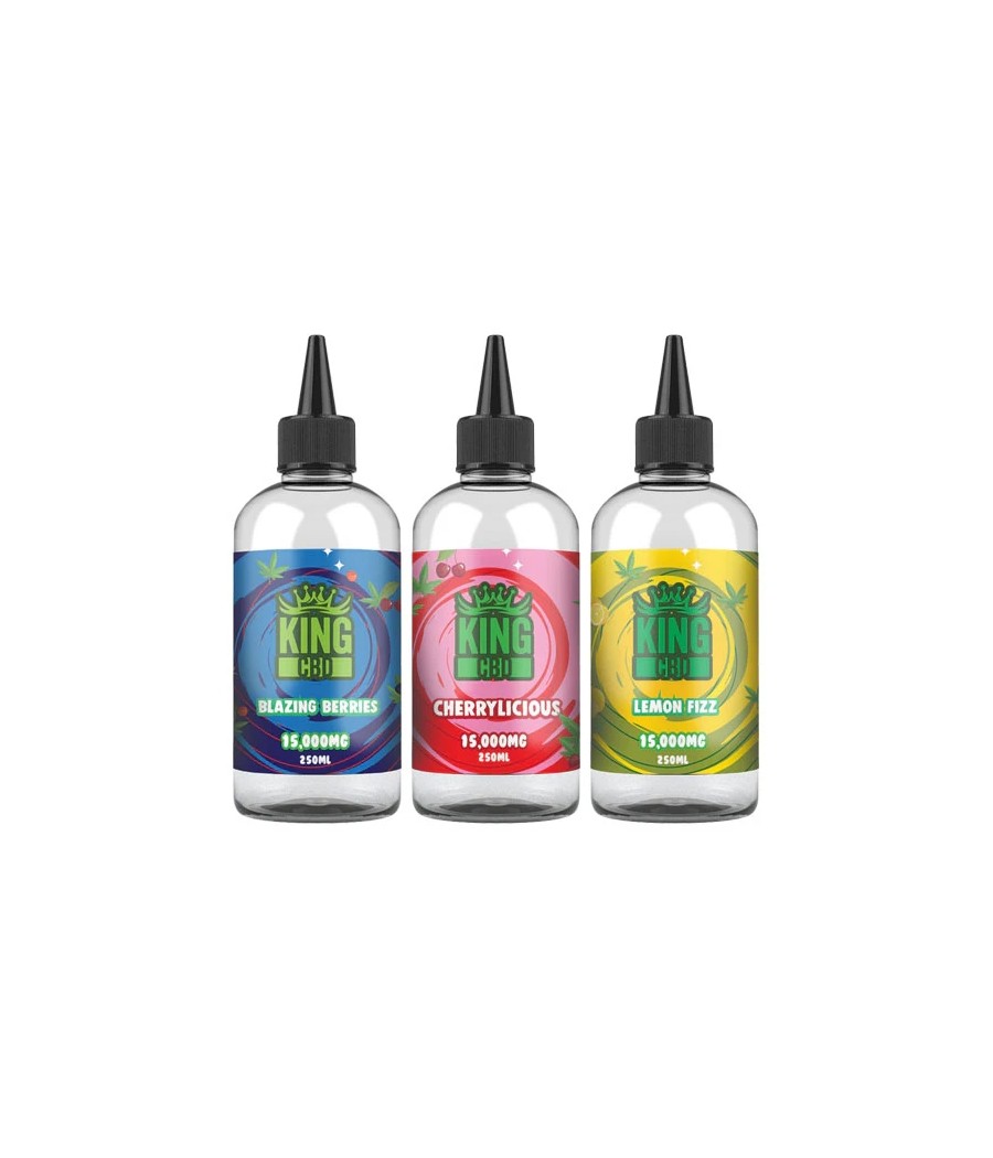 King CBD 15,000mg CBD E-liquid 250ml (BUY 1 GET 1 FREE)