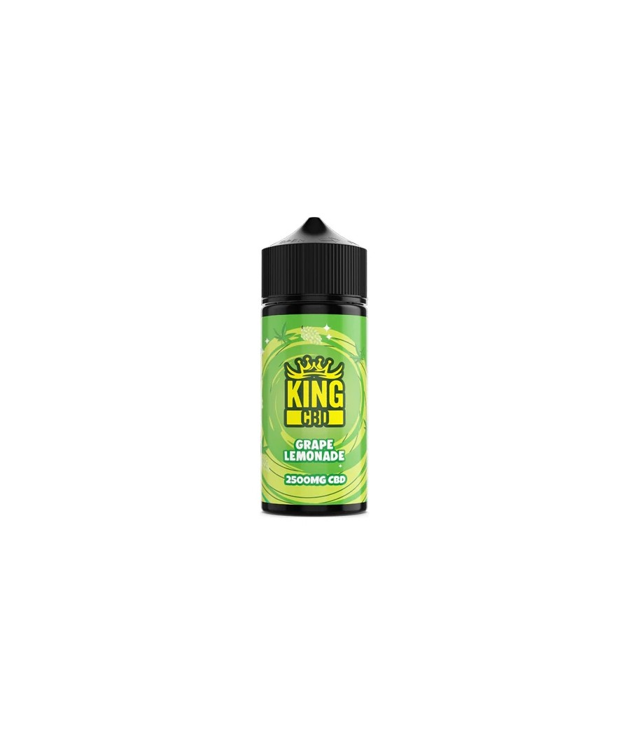 King CBD 2500mg CBD E-liquid 120ml (BUY 1 GET 1 FREE)