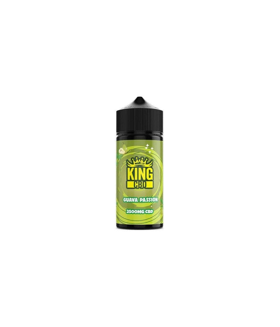 King CBD 2500mg CBD E-liquid 120ml (BUY 1 GET 1 FREE)
