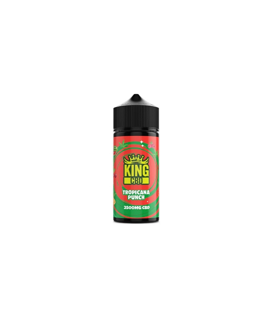 King CBD 2500mg CBD E-liquid 120ml (BUY 1 GET 1 FREE)