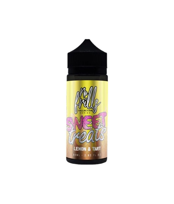 No Frills Collection Sweet Treats 80ml Shortfill 0mg (80VG/20PG)
