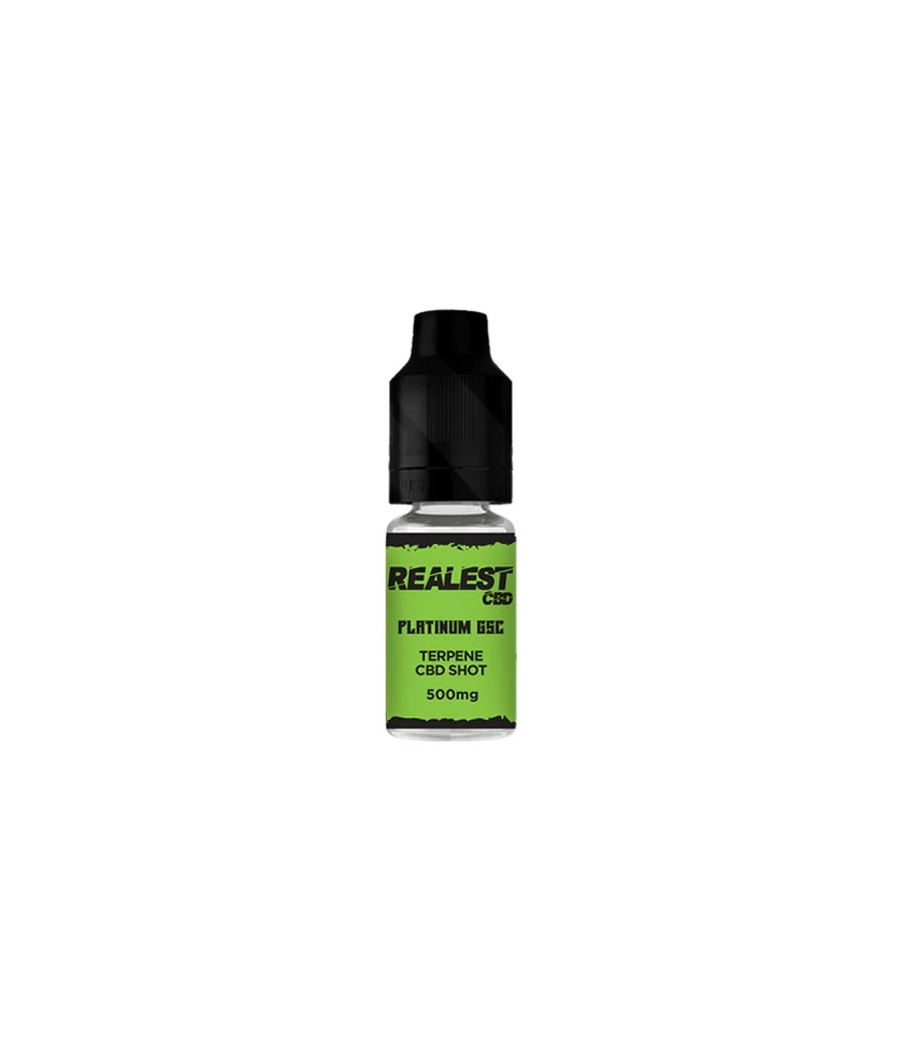 Realest CBD 500mg Terpene Infused CBD Booster Shot 10ml (BUY 1 GET 1 FREE)