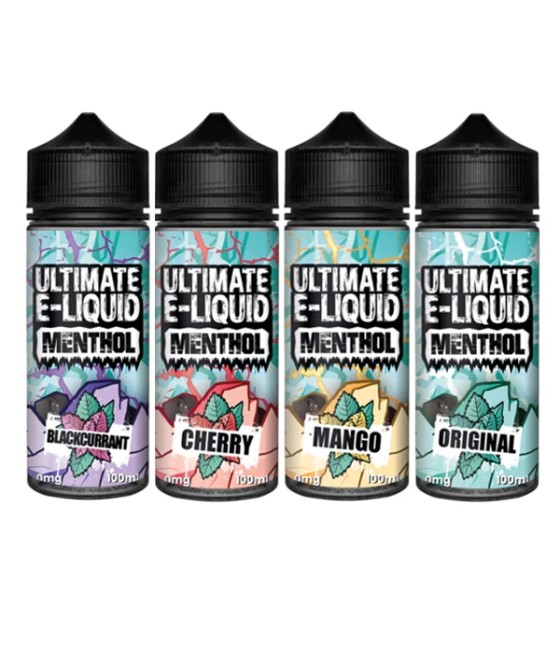 Ultimate E-liquid Menthol by Ultimate Puff 100ml Shortfill 0mg (70VG/30PG)