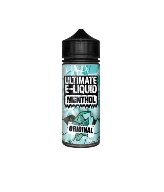 Ultimate E-liquid Menthol by Ultimate Puff 100ml Shortfill 0mg (70VG/30PG)