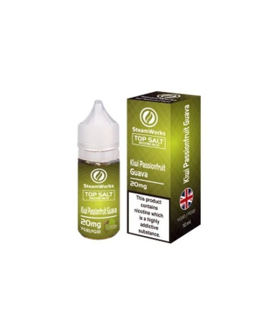 10mg Top Salt Fruit Flavour Nic Salts by A-Steam 10ml (50VG/50PG)