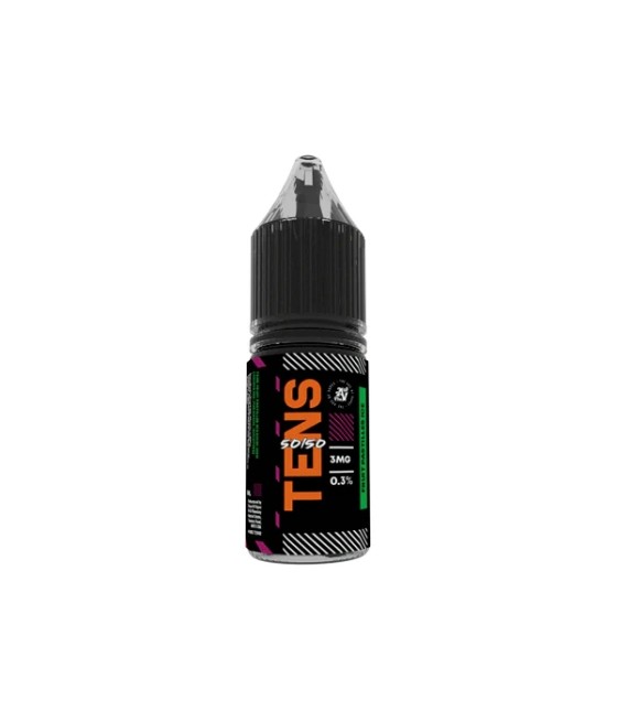 18mg Tens 50/50 10ml (50VG/50PG) - (Full Box) Pack Of 10