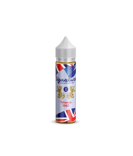 Signature Vapours 50ml E-liquid 0mg (50VG/50PG)