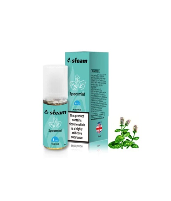 A-Steam Fruit Flavours 6MG 10ML (50VG/50PG)