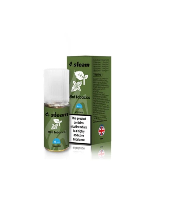 A-Steam Fruit Flavours 6MG 10ML (50VG/50PG)