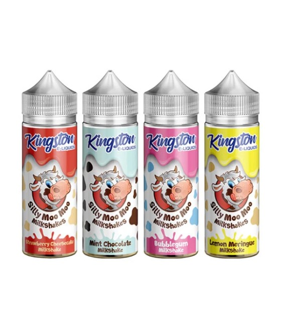 Kingston Silly Moo Moo Milkshakes 120ml Shortfill 0mg (70VG/30PG)
