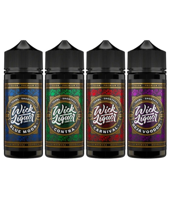 Wick Liquor 100ml Shortfill 0mg (70VG/30PG)