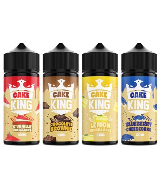 Cake King 100ml Shortfill 0mg (70VG/30PG)