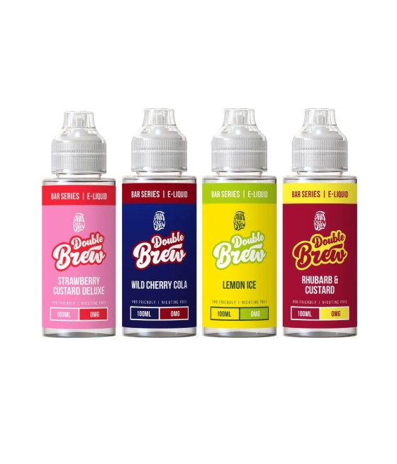 0mg Ohm Brew Bar Series Double Brew 100ml Shortfill (55VG/45PG)