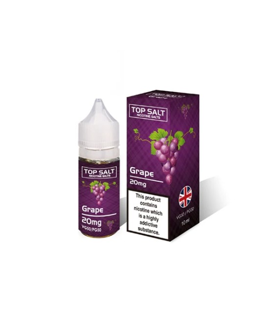 20mg Top Salt Fruit Flavour Nic Salts by A-Steam 10ml (50VG/50PG)