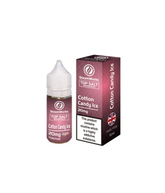 20mg Top Salt Fruit Flavour Nic Salts by A-Steam 10ml (50VG/50PG)