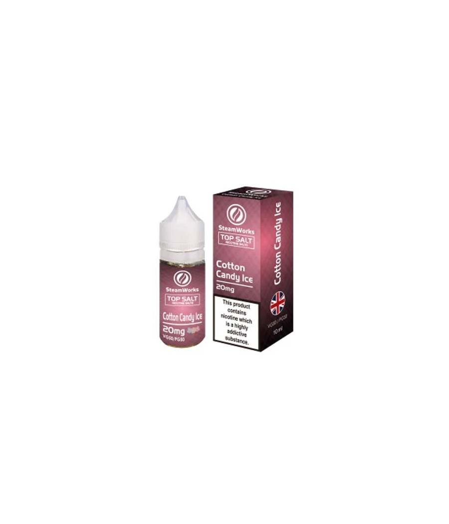 20mg Top Salt Fruit Flavour Nic Salts by A-Steam 10ml (50VG/50PG)