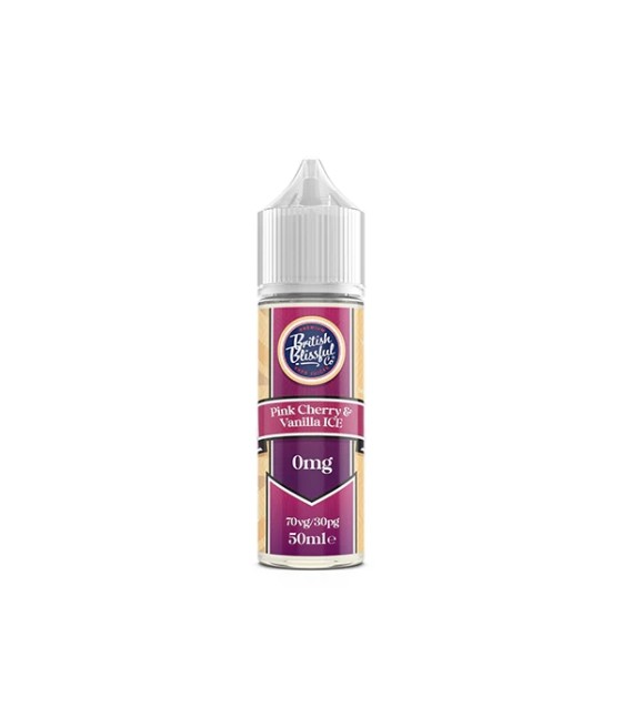 0mg British Blissful 50ml Shortfill (70VG/30PG)
