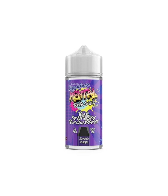 0mg Signature Mental Bar Juice 100ml Shortfill (50PG/50VG)