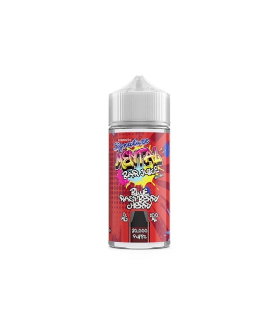 0mg Signature Mental Bar Juice 100ml Shortfill (50PG/50VG)