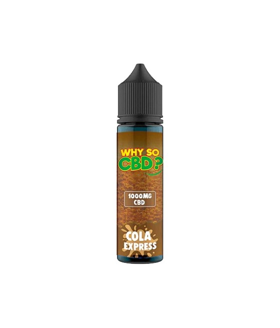 Why So CBD? 1000mg Full Spectrum CBD E-liquid 60ml Why So CBD? 1000mg Full Spectrum CBD E-liquid 60ml